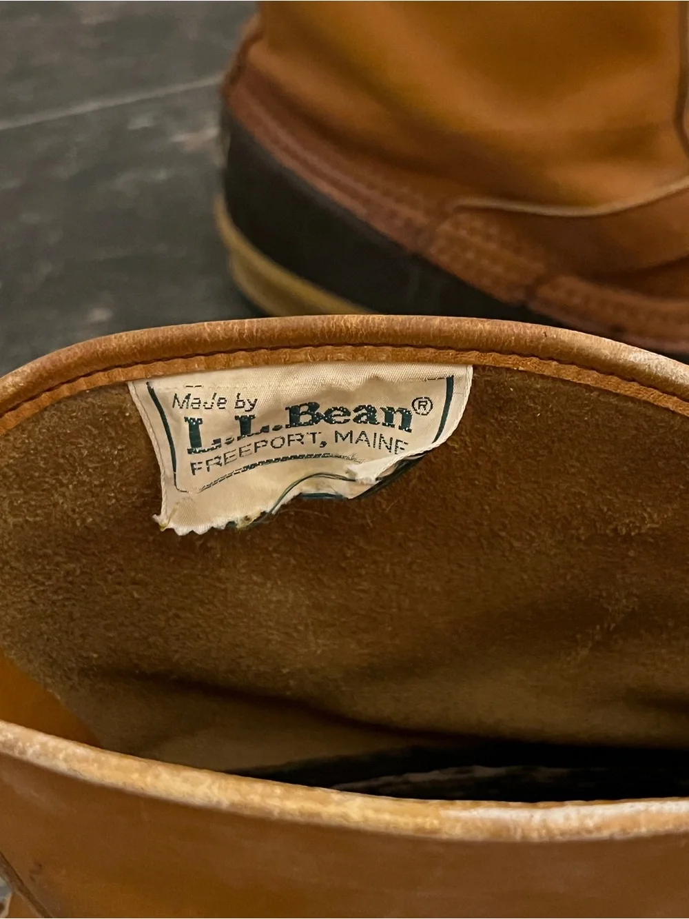 VTG LL Bean Maine Hunting Shoe